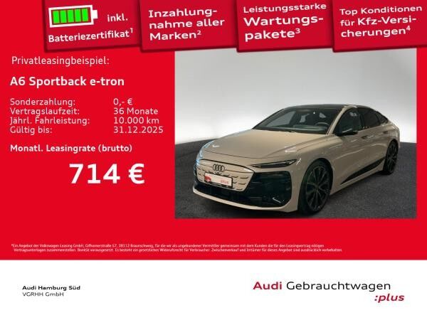 Audi A6 e-tron A6 Sportback e-tron S LINE/EDITION-ONE/B&O/LM21