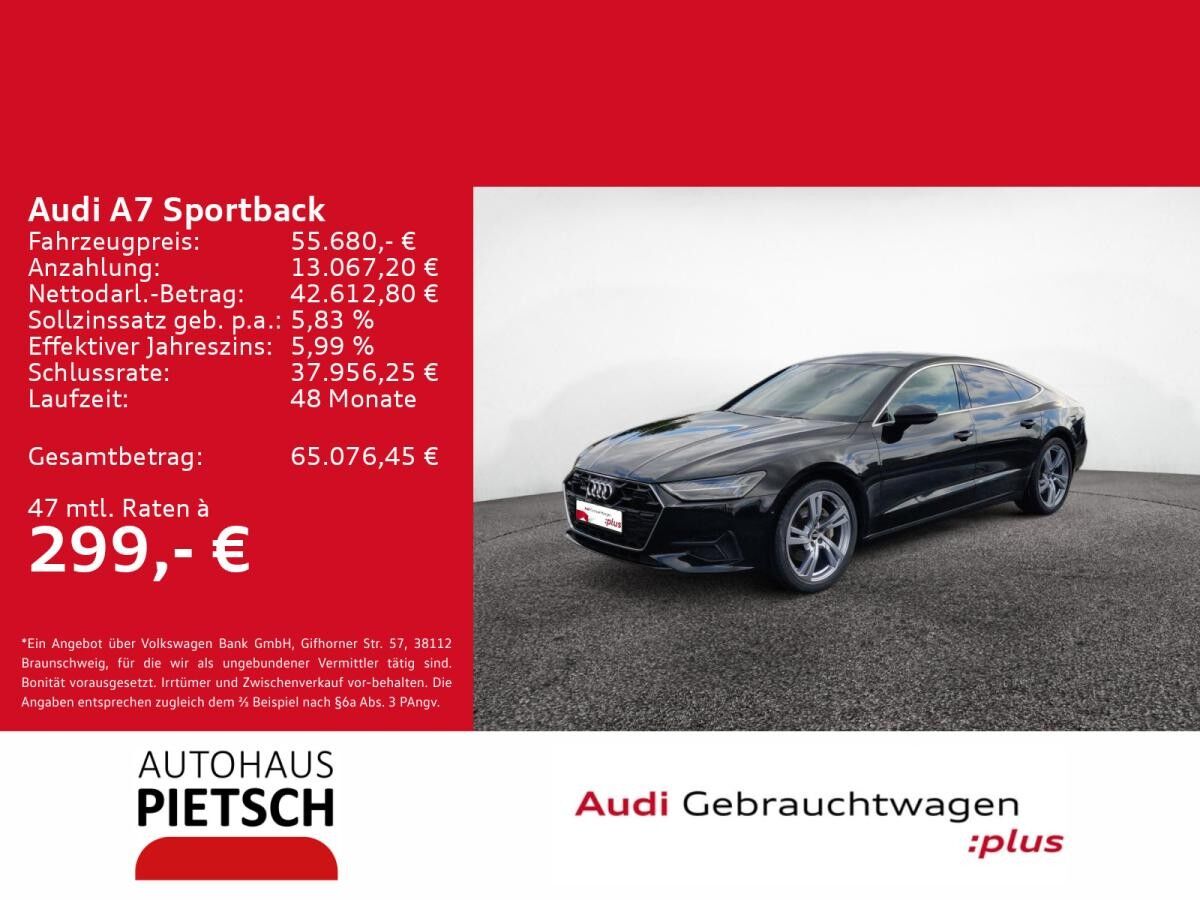 Audi A7 Sportback 45 TDI quattro