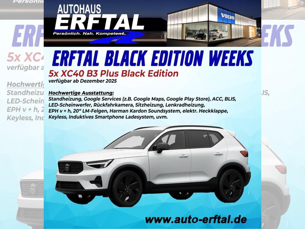 Volvo XC40 B3 Plus Black Edition STANDHEIZUNG