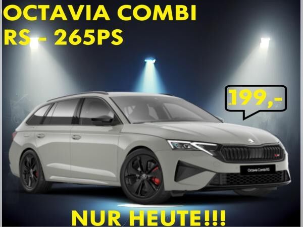 Skoda Octavia COMBI RS 265PS🏎️💨MIT W&V AB 199,-EUR🏎️ 💨 NUR HEUTE!!!