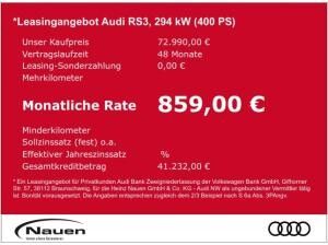Audi RS3 Sportback 2.5 TFSI quattro *SanMarinoBlau*