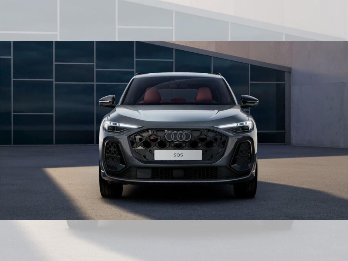 Audi SQ5 PanoDach, S-Luftfederfahrwerk, Sitzbelüftung, Tech pro, Leder rot