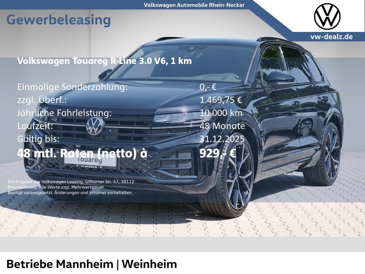 Volkswagen Touareg R-Line 3.0 V6 TDI SCR 4MOTION AHK Pano