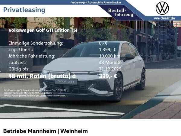 Volkswagen Golf GTI EDITION 50 ALU 19" LED ACC DAB