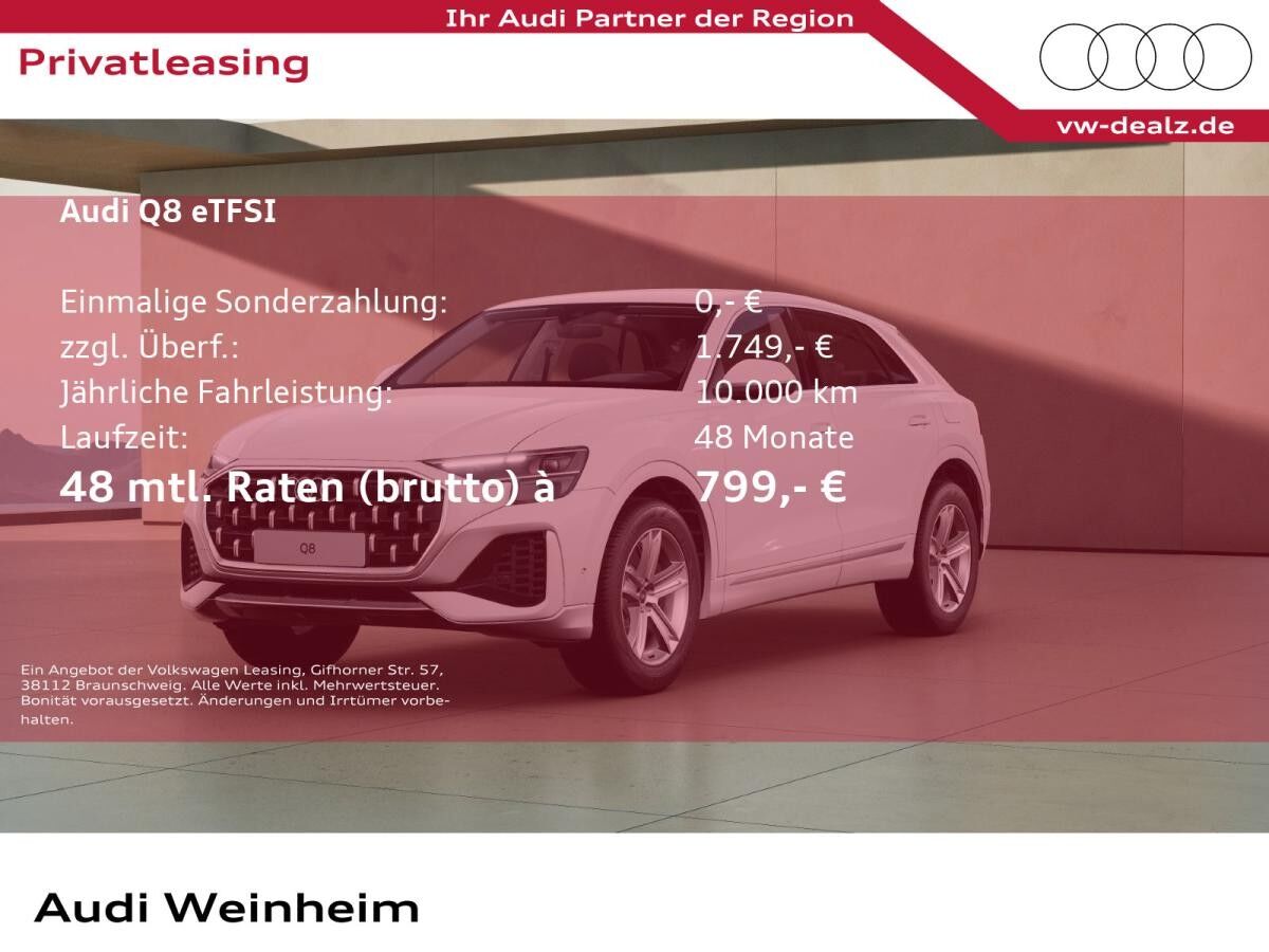 Audi Q8 SUV TFSI e quattro tiptronic Kamera LED Navi uvm.
