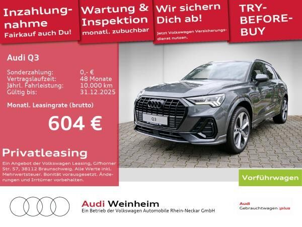 Audi Q3 35 2.0 TDI S line Kamera Navi PDC uvm