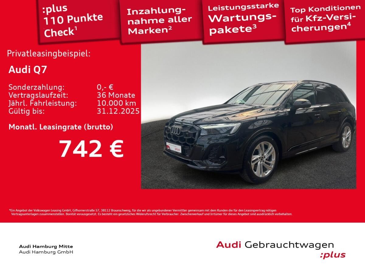 Audi Q7 50 TDI S line quattro tiptronic AHK Luft LM20
