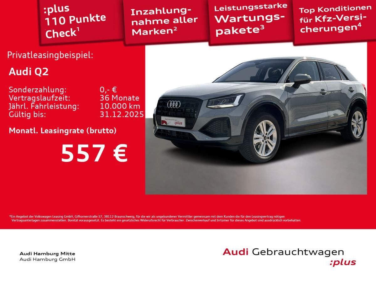 Audi Q2 35 TFSI advanced S tronic Virtual LED PDC