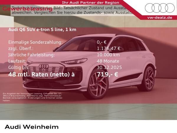 Audi Q6 e-tron Q6 SUV e-tron quattro AHK LED DAB Luftfahrwerk