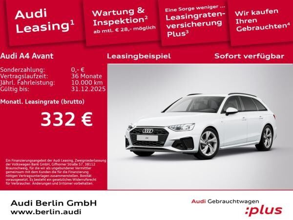 Audi A4 Avant S line 30 TDI S tronic
