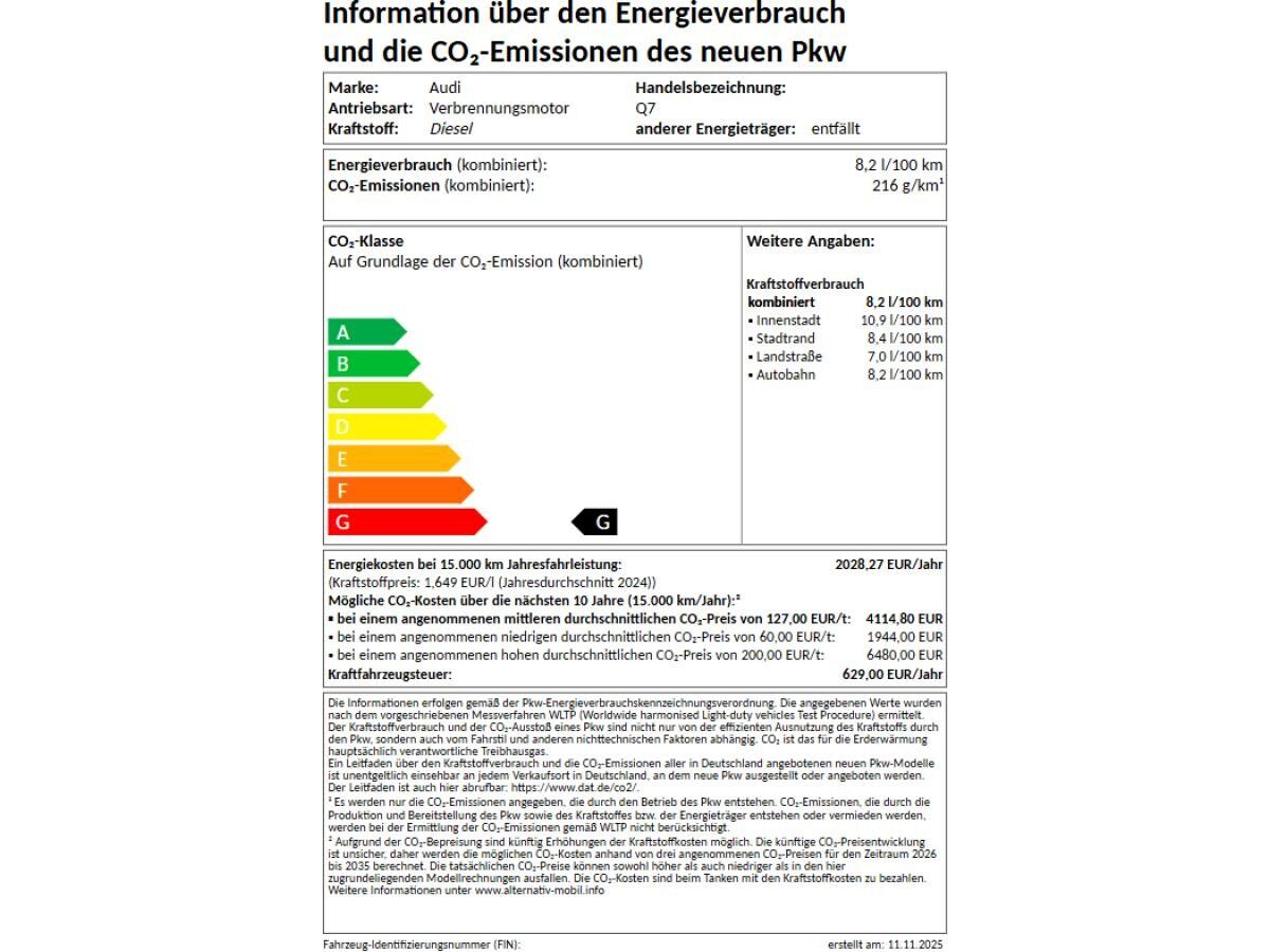Audi Q7 S-Line Exterieur + Interieur, Sportpaket *PanoDach*Luftfahrwerk*