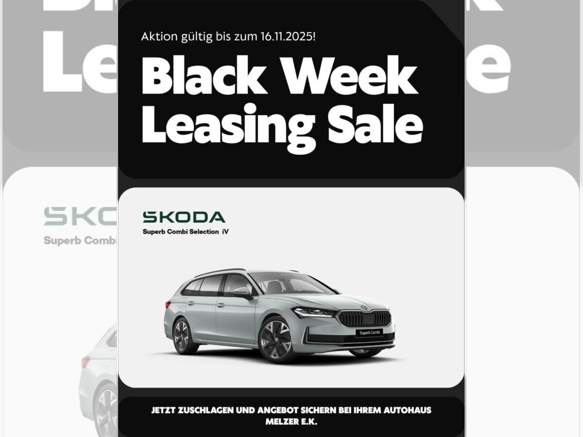 Skoda Superb Combi iV Selection +Matrix+Head-Up+beh.-WSS+