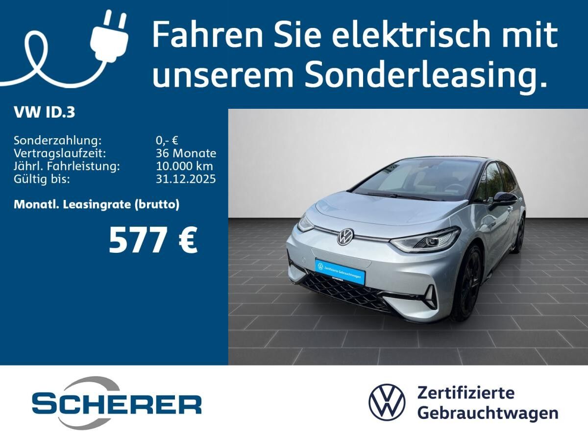 Volkswagen ID.3 GTX Performance 84kWh 5J Garantie 20 ACC HUD MATRIX RFK WÄRMEPUMPE