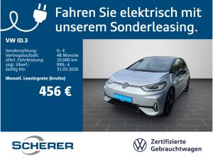 Volkswagen ID.3 GTX Performance 84kWh 5J Garantie SOH:97% ACC HUD MATRIX RFK WÄRMEPUMPE