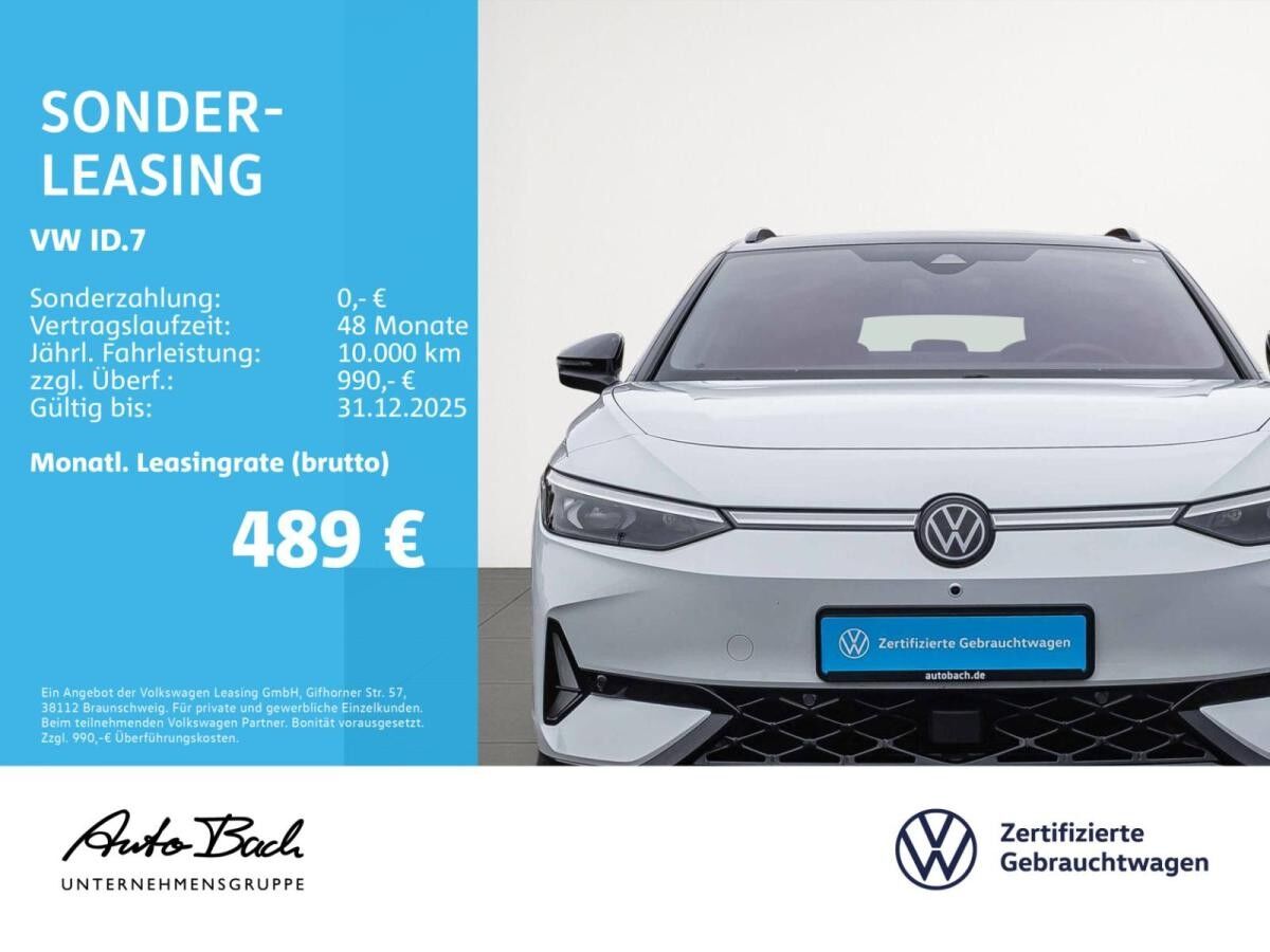 Volkswagen ID.7 Tourer GTX Automatik Navi LED HuD ACC EPH DAB AHK