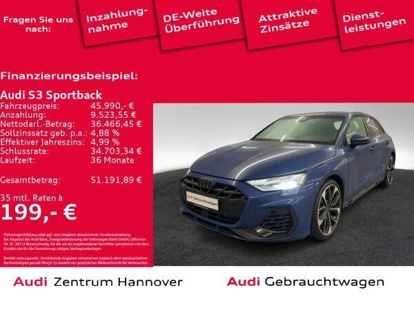 Audi S3 Sportback 2.0 TFSI SONOS Kamera LED Navi