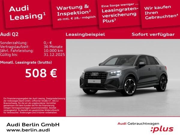 Audi Q2 S line 35 TFSI S tronic