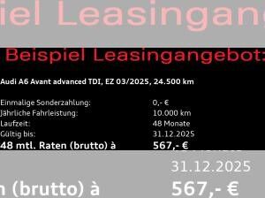 Audi A6 Avant advanced 40TDI S-tronic/ Navi, AHK, LED