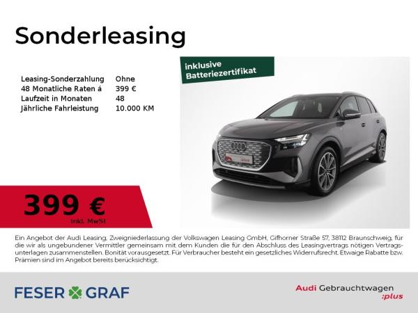 Audi Q4 e-tron Q4 S line 35 e-tron Pano./Wärmepumpe/AHK/ACC/20
