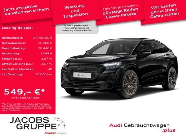 Audi Q4 e-tron Sportback 45 qu. 2xS line Edition/Matrix/360°/HuD/Pano/SONOS Audi Q4 e-tron Sportback 45 qu. 2xS line Edition/Matrix/360°/HuD/Pano/SONOS
