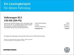 Volkswagen ID.5 Pro 150 kW AHK NAVI ACC KAM LED SHZ PDC LM