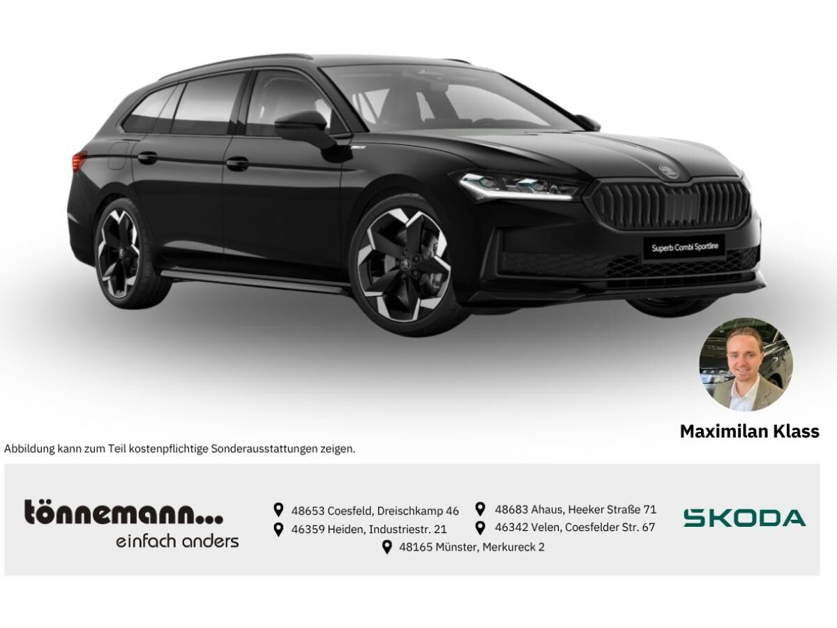 Skoda Superb Combi Sportline 1.5 TSI iV DSG🍂NOVEMBER-SONDERAKTION🍂 *FAMILIEN-PAKET*CANTON SOUND*AHK*