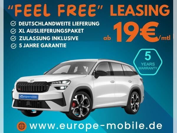 Skoda Kodiaq RS 2026 2.0 TSI 195kW 4x4 DSG (UVP 65.889€/KW9/26) 7-SITZE/PANO/MATRIX/AHK/WINTER/STANDHZG/4J.GARANT
