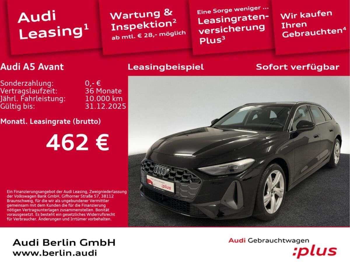 Audi A5 Avant TDI S tr. NAVI LED PDC VIRTUAL