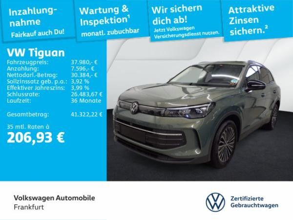 Volkswagen Tiguan 2.0 TDI DSG Goal Navi LEDPlus DAB+ FrontAssist Volkswagen Tiguan 2.0 TDI DSG Goal Navi LEDPlus DAB+ FrontAssist