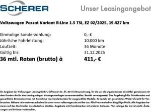 Volkswagen Passat Variant R-Line 1.5 TSI e-Hybrid SOH:96% PANO AHK 5J. GARANTIE