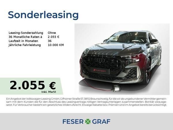Audi RS Q8 SUV performance tiptronic