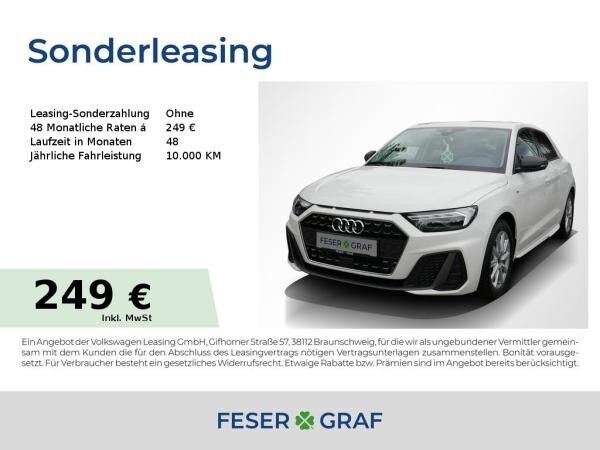 Audi A1 Sportback 30 TFSI Schaltge. S line LED Sitzh.