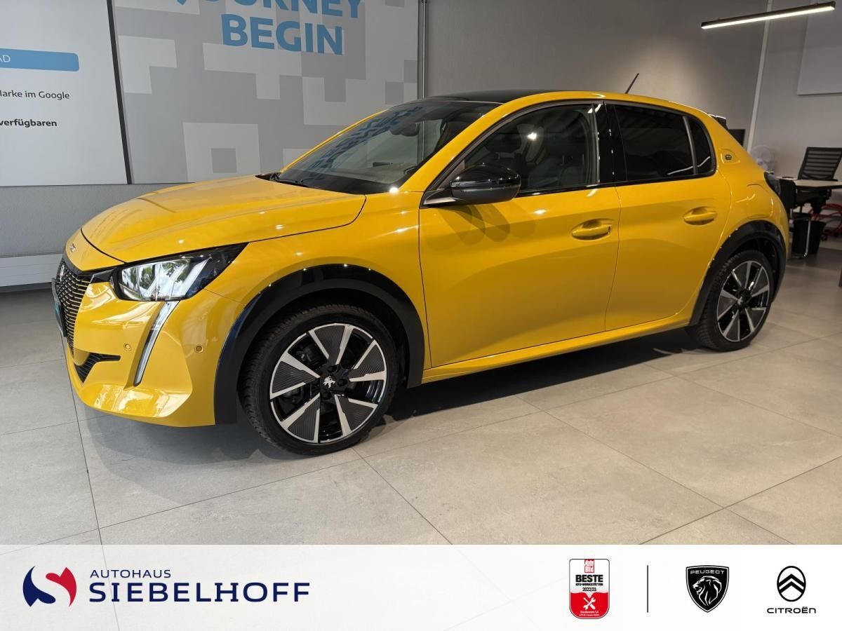 Peugeot 208 e-208 GT Elektromotor 136 *Navi*Keyless*CAM*SHZ*Pano*