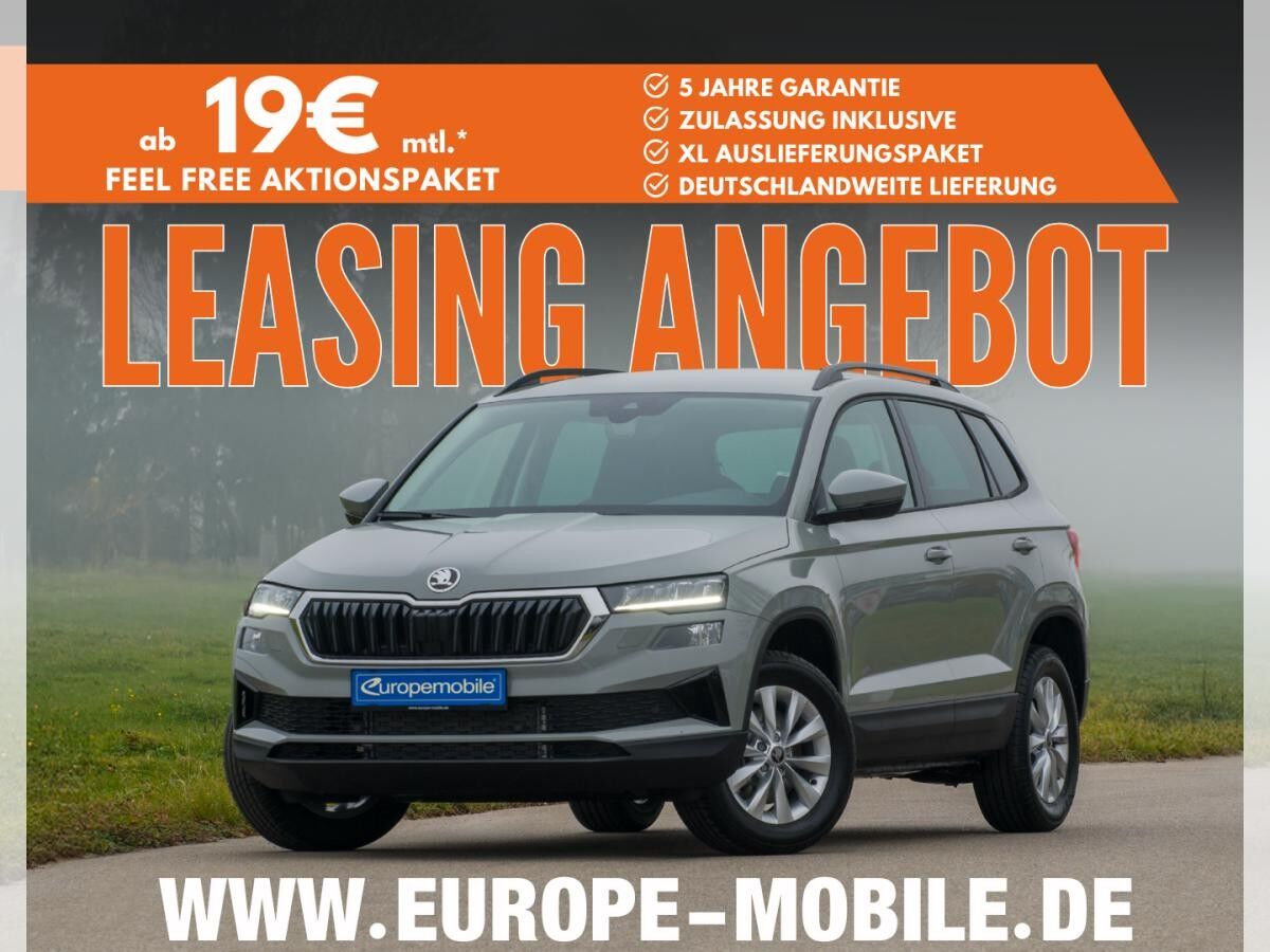 Skoda Karoq SELECTION 1.5 TSI DSG (UVP 43.359€ /KW48/25) AHK/PARK/WINTER/KESSY/230V/4J.GARA./UVM.
