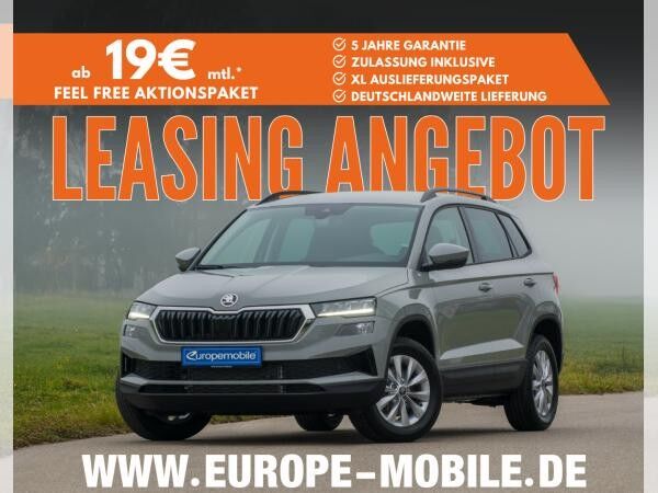 Skoda Karoq SELECTION 1.5 TSI DSG (UVP 43.359€ /KW48/25) AHK/PARK/WINTER/KESSY/230V/4J.GARA./UVM.
