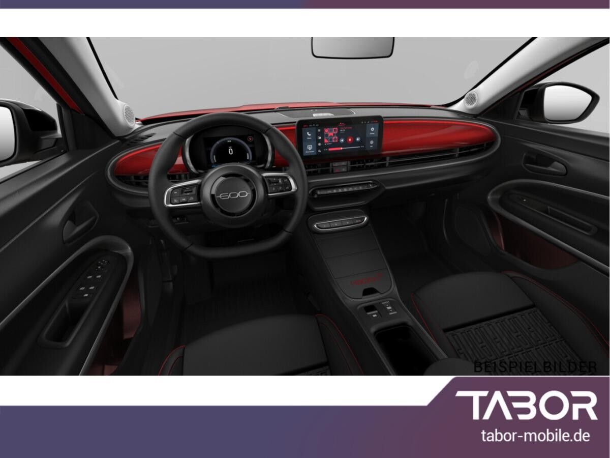 Fiat 600e RED -OBC PDC Temp CarPlay Wärmepumpe BT