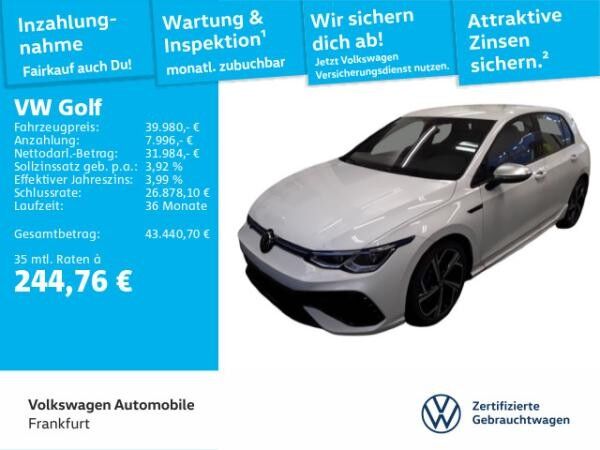 Volkswagen Golf VIII 2.0 TSI DSG R 4Motion Navi LED Heckleuchten DAB+