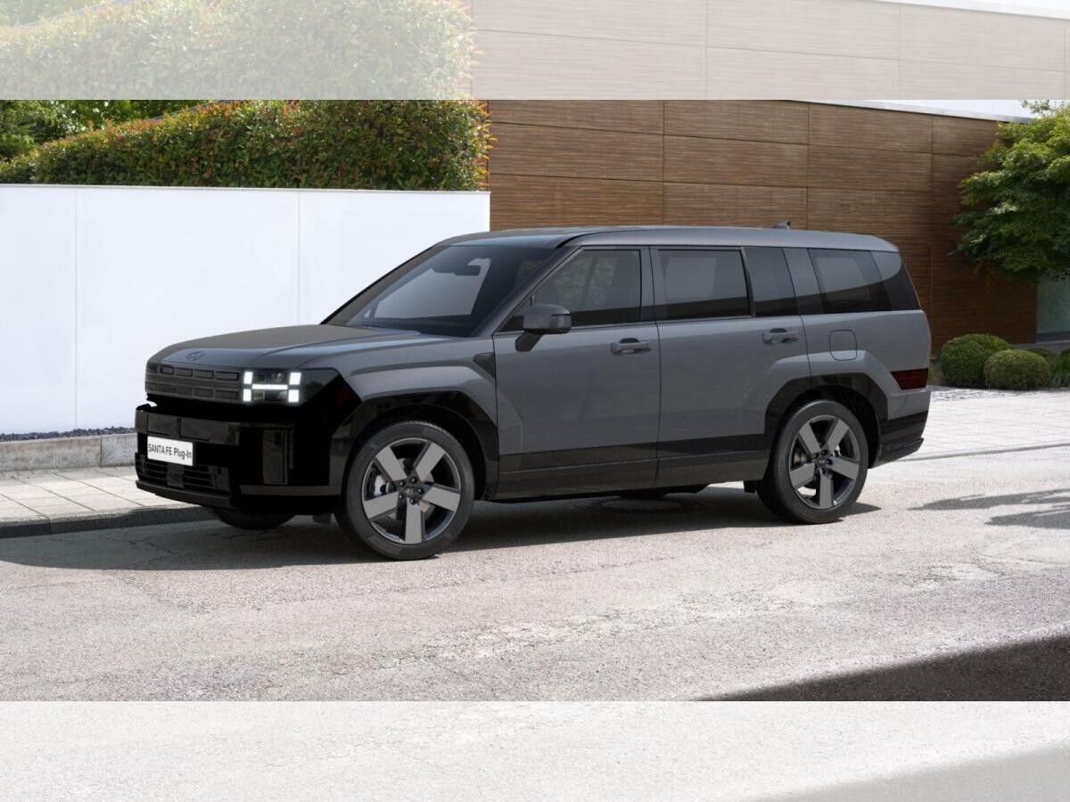 Hyundai SANTA FE 1.6 Blackline Plug-In-Hybrid⚠️| Head-Up | Nappaleder | Rückfahrkamera | Navi | Klimaauto. | ISOFIX