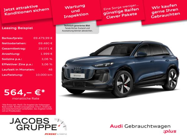 Audi Q6 e-tron qu. 2xS line/0,25%/Pano/Luftf./HuD/360°/Matrix/20Zoll Audi Q6 e-tron qu. 2xS line/0,25%/Pano/Luftf./HuD/360°/Matrix/20Zoll