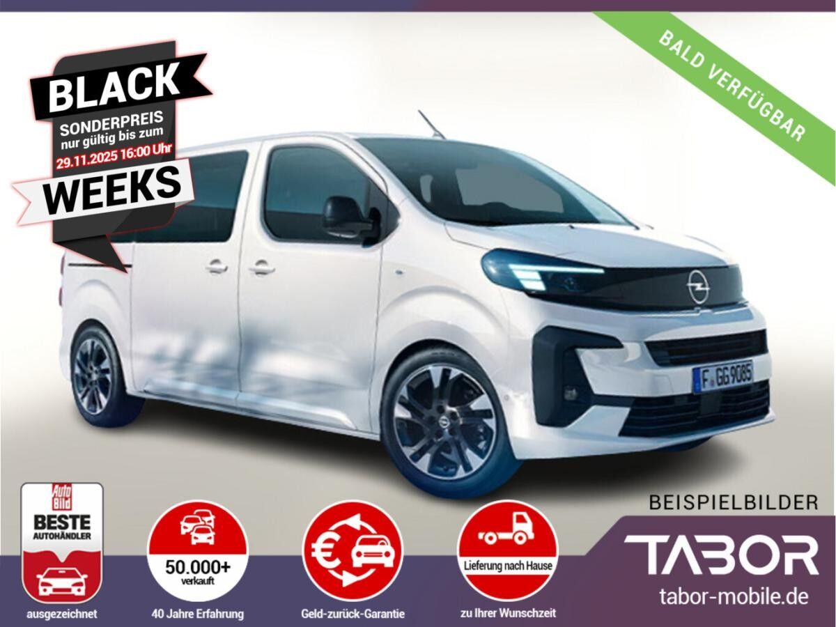 Opel Zafira Life 2.0 180 AT8 L 9-S Nav Kam PDC SHZ