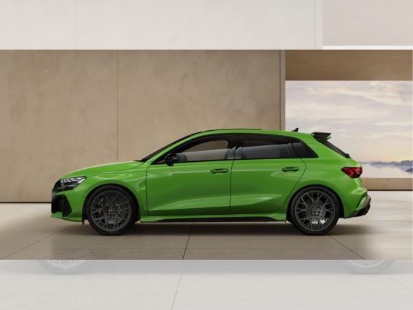 Audi RS3 RS 3 Sportback PanoDach, V-max Aufhebung 280km/h, Exterieurumfänge Carbon/Schwarz glänzent