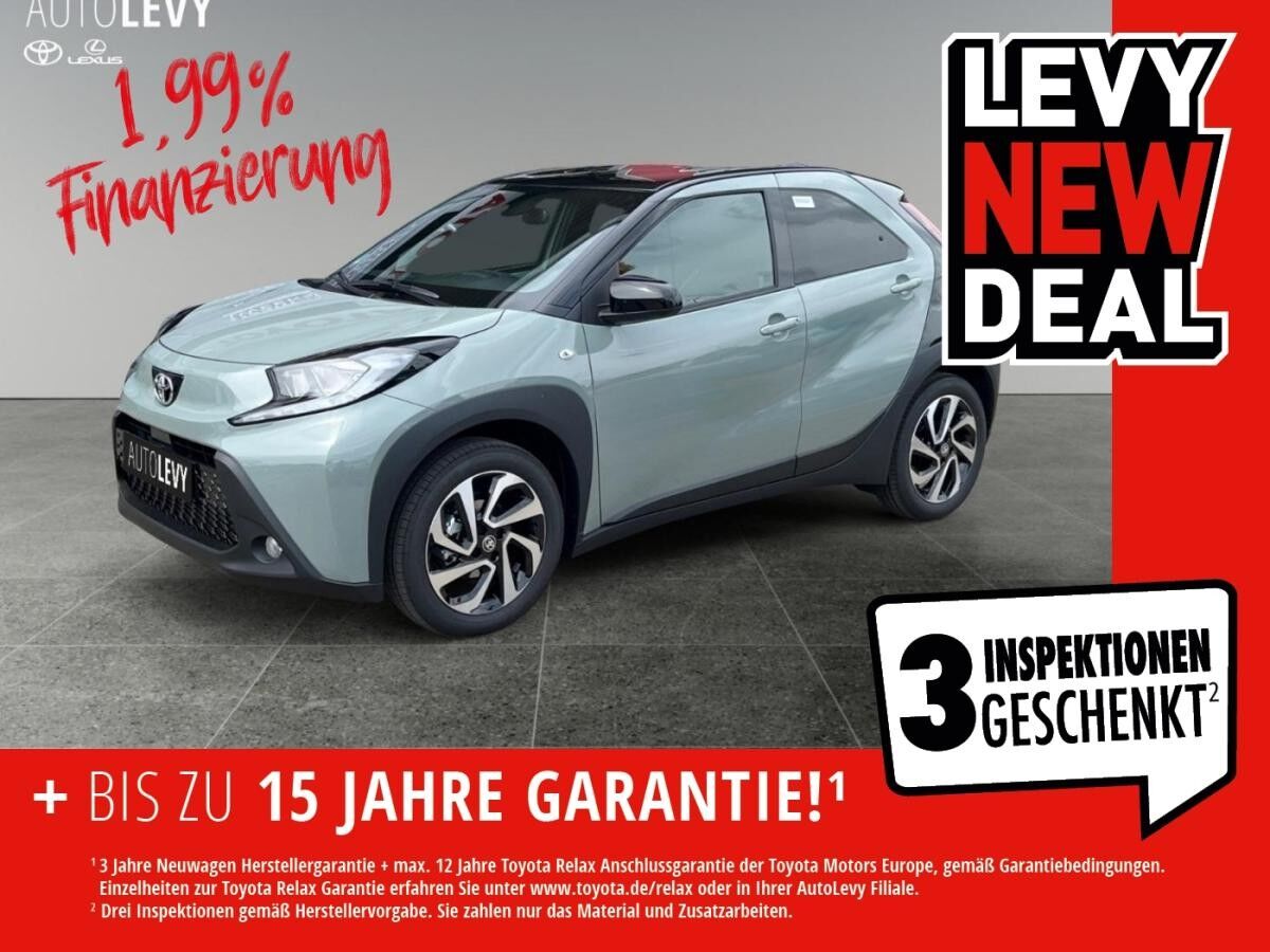 Toyota Aygo X Teamplayer +Rückfahrk.+Sitzheiz.+1,99 % !!