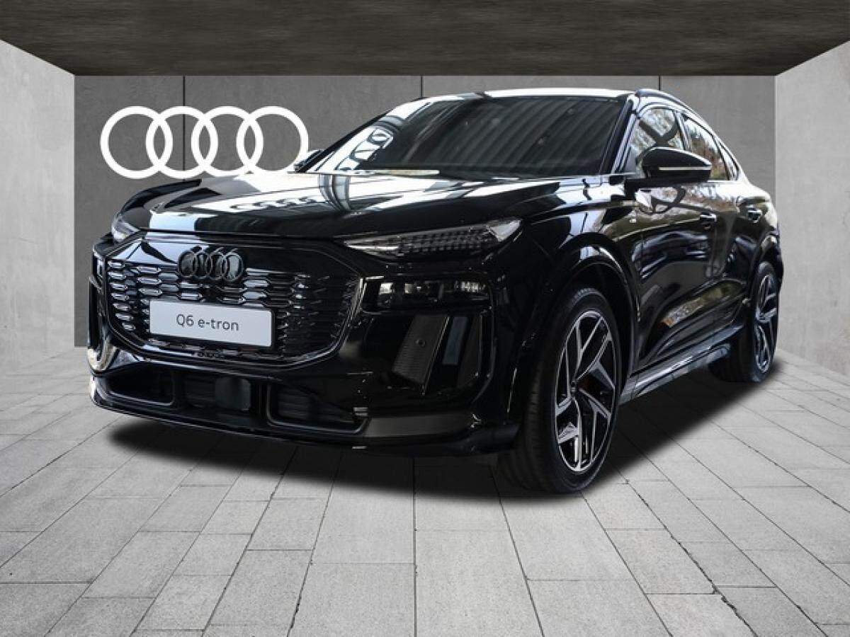 Audi Q6 e-tron Sportback e-tron quattro 	 2 x S line Pano TechPro AHK Matrix HuD virtual