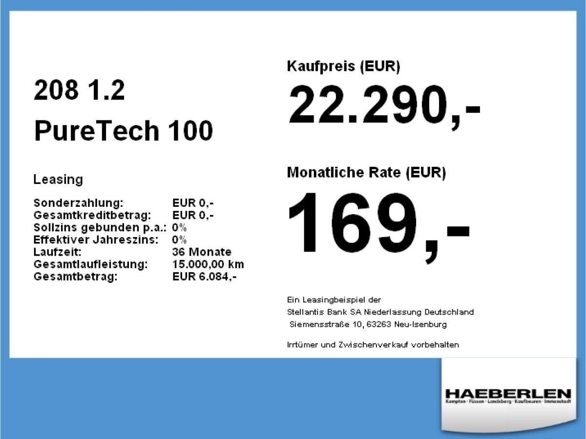 Peugeot 208 1.2 PureTech 100 Style LED+SHZ+KeyLess+SpurH