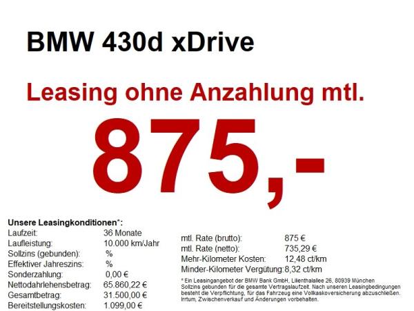 BMW 430 430d xDrive M Sportpaket