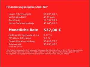 Audi Q3 TDI S-tronic S-LINE+NAVI+LED+SPORTSITZE