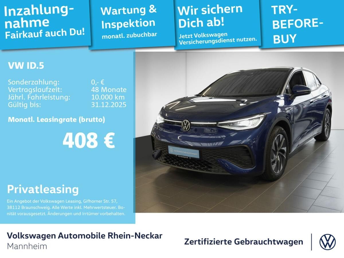 Volkswagen ID.5 Pro GAR2030 Navi Kamera LED uvm