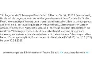 Volkswagen ID.3 Pro Performance Tech Matrix Navi ACC HuD Pano RFK