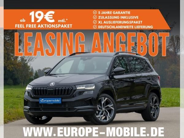 Skoda Karoq SPORTLINE 2026 1.5 TSI 110 kW DSG (UVP 52.160€/KW14/26) NAV/PANO/TRAVEL/CANTON/AHK/MATRIX/UVM.