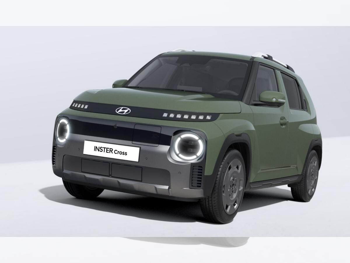 Hyundai INSTER CROSS💼GEWERBLICH💼❄️WINTER-AKTION❄️49kWh 360° Kamera Wärmepumpe ACC SHZ Navi Dachrehling